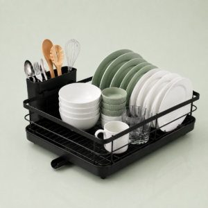 Escurridor de platos metálico