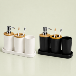 Set para baño 4 piezas